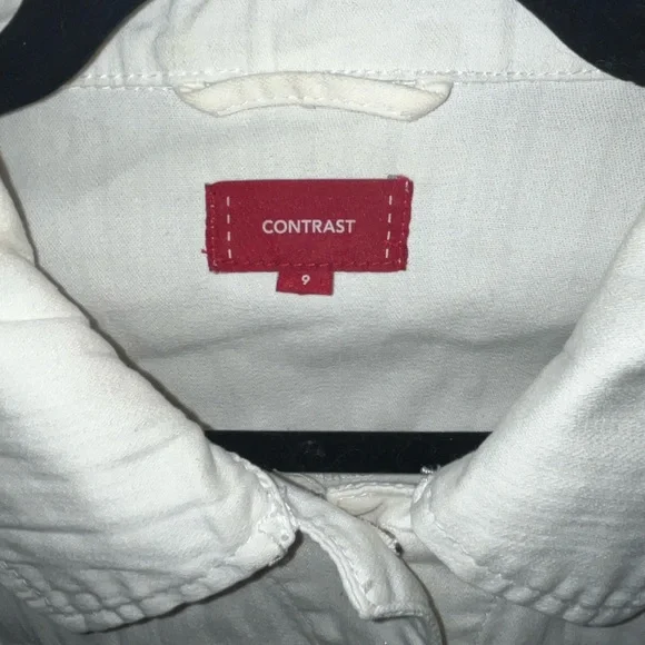 Ladies’ White Button-Up Jacket - Picture 4 of 5